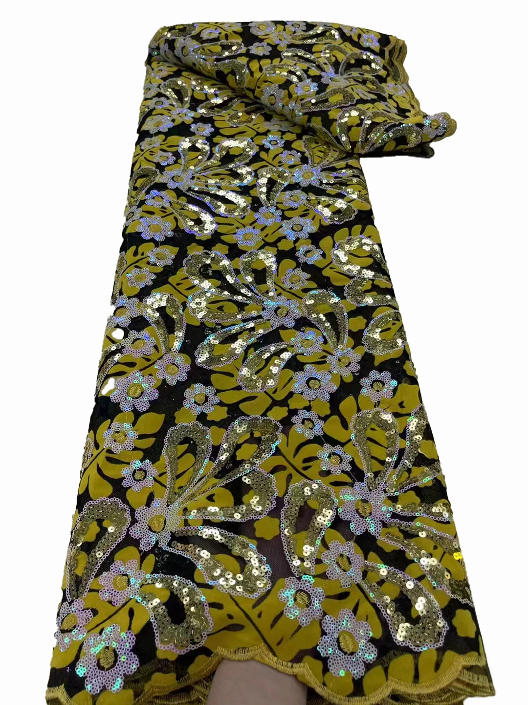 African flannel embroidery l sequin embroidery fabric, Nigeria ladies party dresses dress fabric 5 yards
African flannel embroidery l sequin embroidery fabric, Nigeria ladies party dresses dress fabric 5 yards