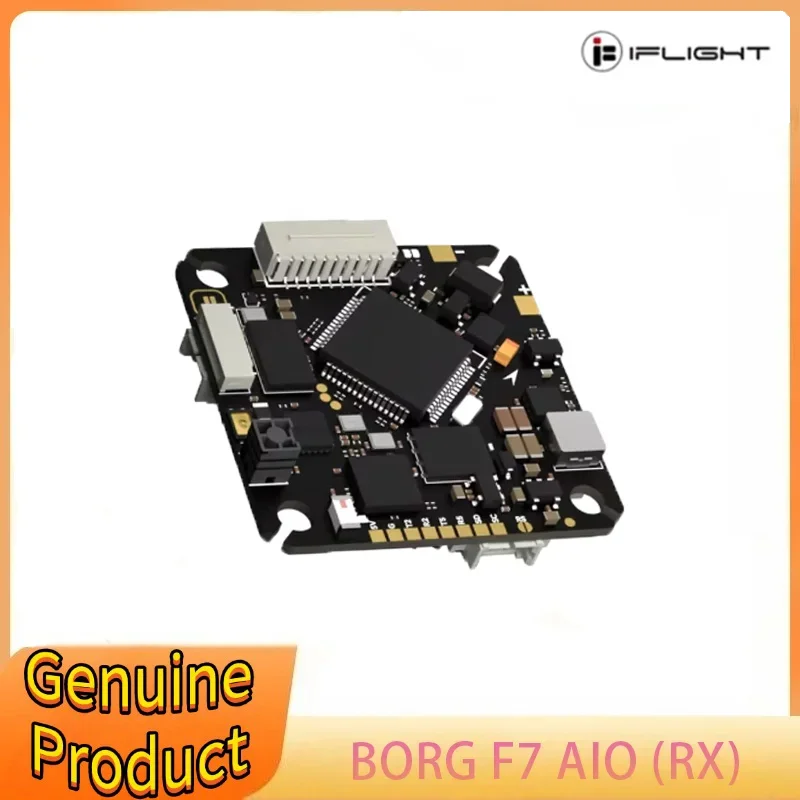 IFlight Borg F7 AIO (RX) with 25.5*25.5mm Mounting Holes for FPV Parts
IFlight Borg F7 AIO (RX) with 25.5*25.5mm Mounting Holes for FPV Parts