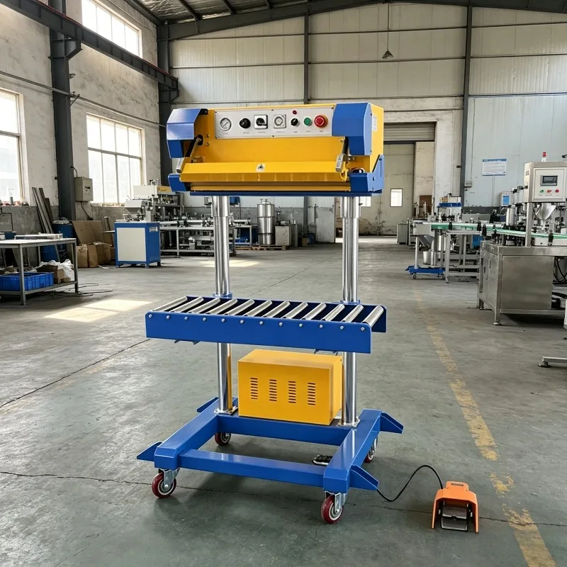 Vertical Pneumatic Foot Operated Bag Sealer Large Heavy Foil Plastic Sacks Commercial Practical Heat Sealing Packaging Equipment
Vertical Pneumatic Foot Operated Bag Sealer Large Heavy Foil Plastic Sacks Commercial Practical Heat Sealing Packaging Equipment