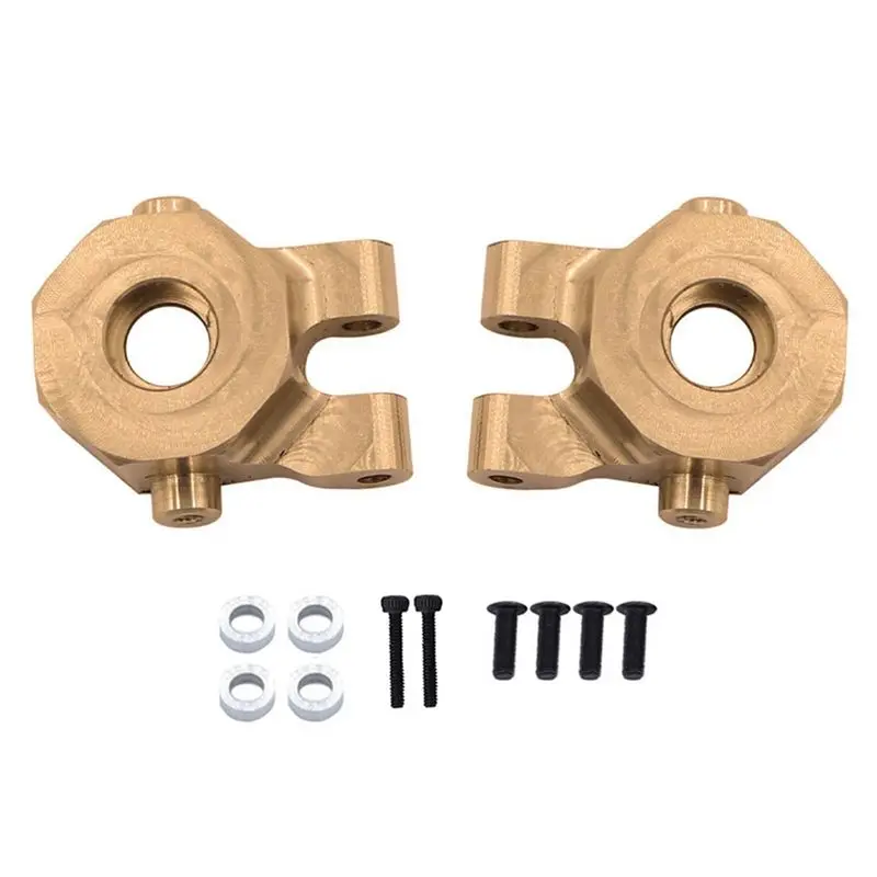 BNVN-2Pcs Brass Steering Block Steering Knuckle 9737 Spare Parts For Traxxas TRX4M TRX-4M 1/18 RC Crawler Car Upgrades Parts
BNVN-2Pcs Brass Steering Block Steering Knuckle 9737 Spare Parts For Traxxas TRX4M TRX-4M 1/18 RC Crawler Car Upgrades Parts