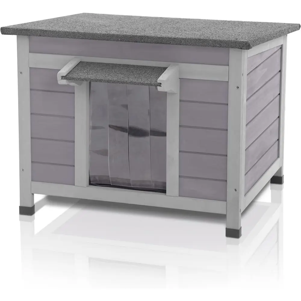 Outdoor Wooden Cat House & Rabbit Hutch - Weatherproof Pet Shelter for Cats, Bunnies & Guinea Pigs
Outdoor Wooden Cat House & Rabbit Hutch - Weatherproof Pet Shelter for Cats, Bunnies & Guinea Pigs