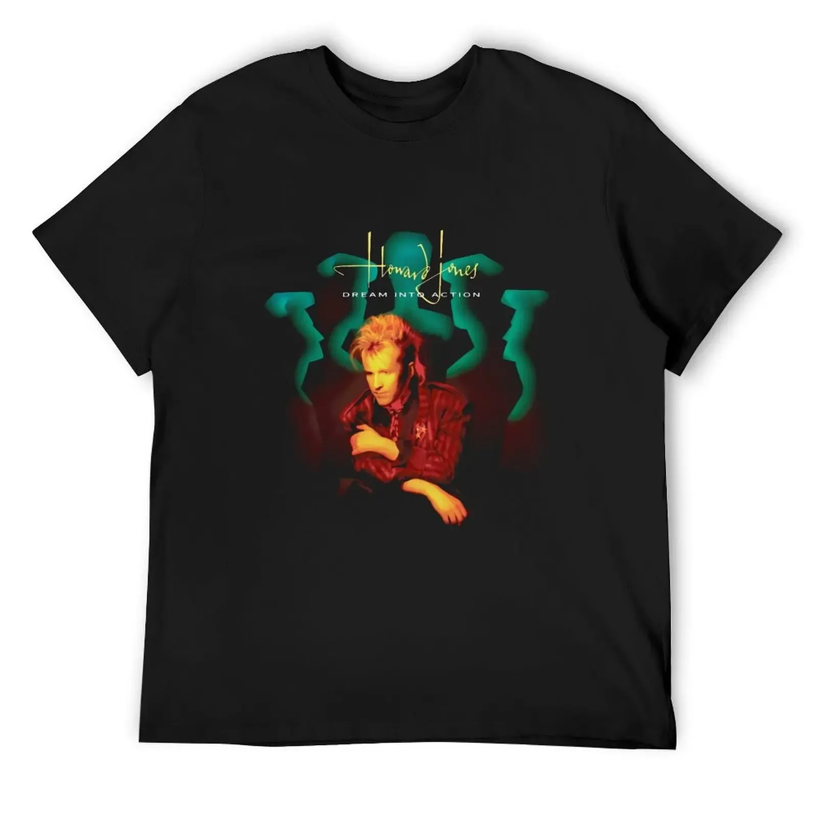 Howard Jones Dream Into Action Black T-Shirt vintage t shirts korean fashion man clothes mens t shirt
Howard Jones Dream Into Action Black T-Shirt vintage t shirts korean fashion man clothes mens t shirt