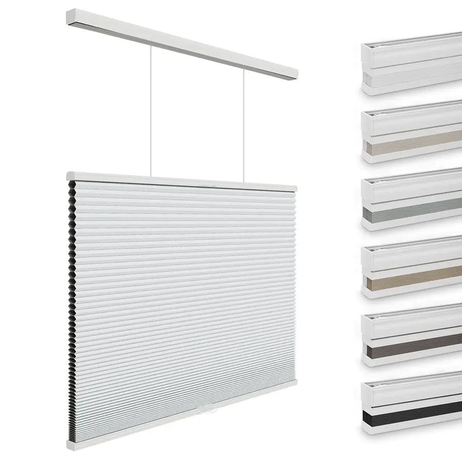 Blackout Cellular Shades Cordless, Top Down Bottom Up Blinds for Windows, 1.5 Single Cell Pleated Honeycomb Window Shades for Be
Blackout Cellular Shades Cordless, Top Down Bottom Up Blinds for Windows, 1.5 Single Cell Pleated Honeycomb Window Shades for Be