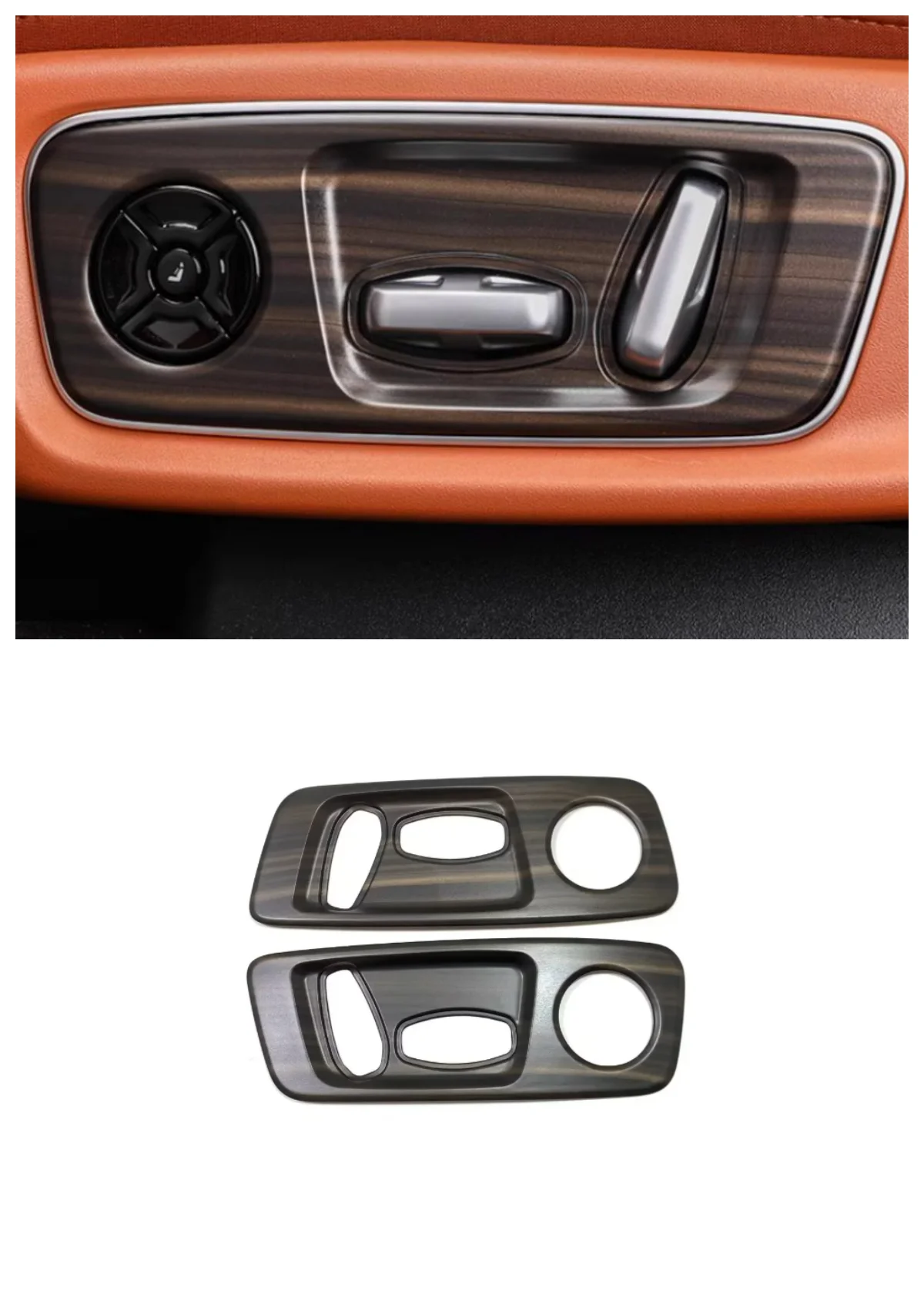 Suitable for 2022-2023 Li Auto L8 seat frame decorative frame ABS car accessories 2-piece set
Suitable for 2022-2023 Li Auto L8 seat frame decorative frame ABS car accessories 2-piece set