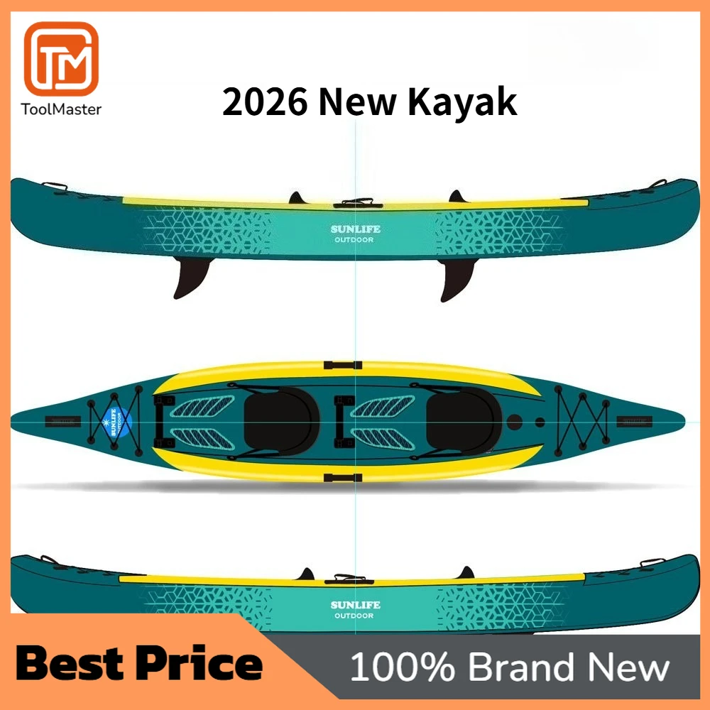 【Hot Sale】1-3 Person Inflatable Kayak, Brushed Material, Portable Rubber Canoe for Outdoor Water Sports & Fishing
【Hot Sale】1-3 Person Inflatable Kayak, Brushed Material, Portable Rubber Canoe for Outdoor Water Sports & Fishing