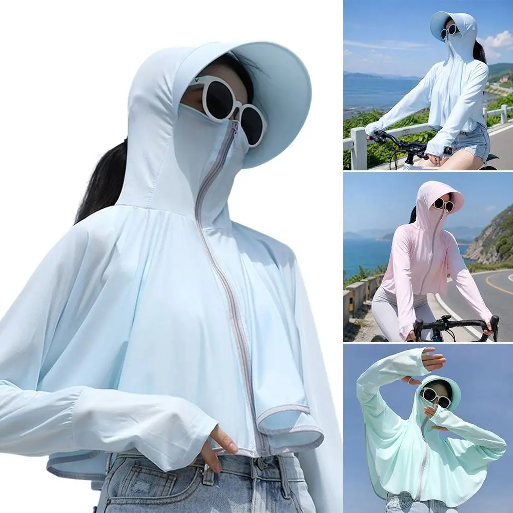 Long Sleeve Sun Protection Jacket Hoodie UPF 50+ UV Protection Ice Silk Sun Shirt Thin Quick Dry Sun Protection Clothing
Long Sleeve Sun Protection Jacket Hoodie UPF 50+ UV Protection Ice Silk Sun Shirt Thin Quick Dry Sun Protection Clothing