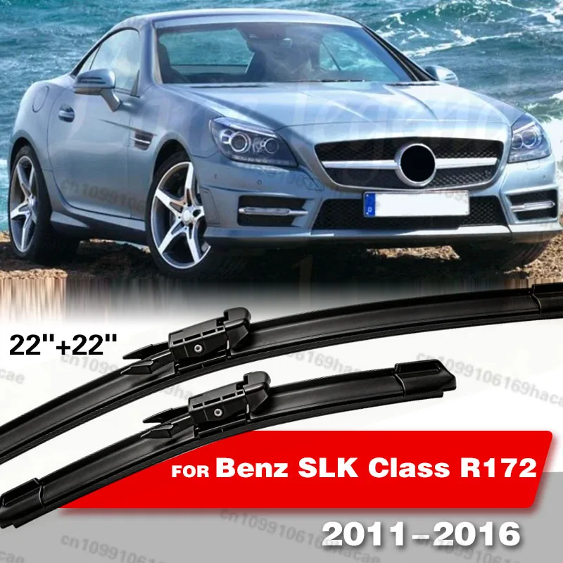 Car Wiper Blade For Mercedes Benz SLK Class R172 2011 - 2016 Auto Windscreen Windshield Wipers Blades Window Soft Rubber 22"+22"
Car Wiper Blade For Mercedes Benz SLK Class R172 2011 - 2016 Auto Windscreen Windshield Wipers Blades Window Soft Rubber 22"+22"