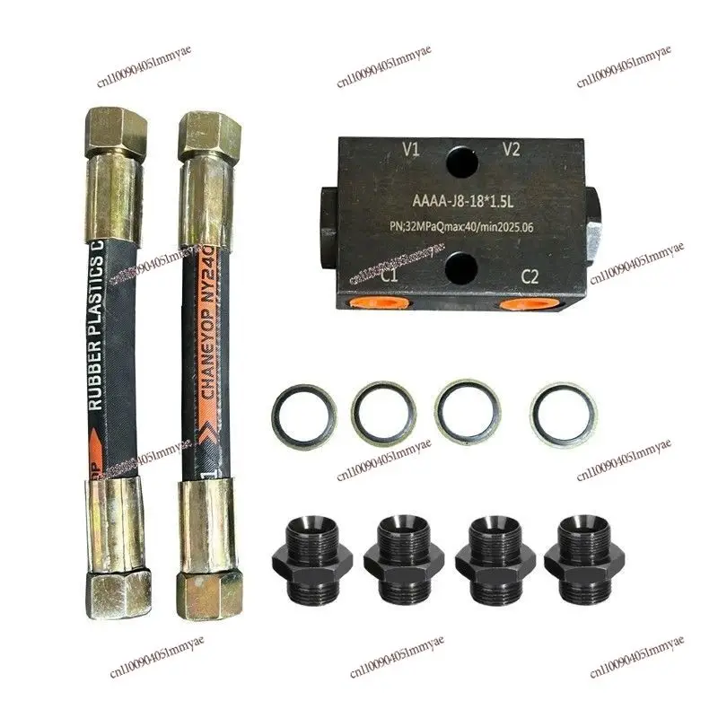 SO-H8L-J8 Two-way Cylinder with Hydraulic Pipe Hydraulic Lock Geological Exploration Tracked Cylinder Balance Pressure
SO-H8L-J8 Two-way Cylinder with Hydraulic Pipe Hydraulic Lock Geological Exploration Tracked Cylinder Balance Pressure