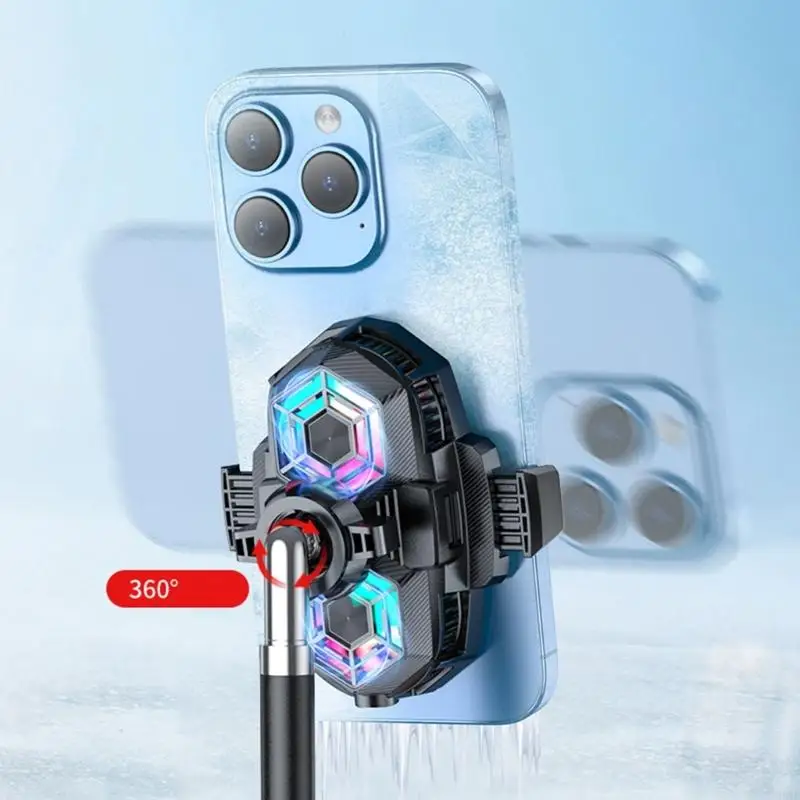 Desktop Smartphone Stand Holder Height Adjustable Coolers Bracket Rotating Clamp Type Semiconductor Cooling Phone Holder H8WD
Desktop Smartphone Stand Holder Height Adjustable Coolers Bracket Rotating Clamp Type Semiconductor Cooling Phone Holder H8WD