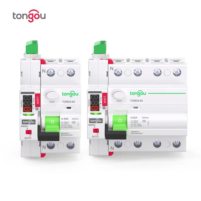 Type A Residual Current Circuit Breaker with Remote Control, Automatic Reclosing, Digital Display, Automatic Reset RCD RCCB
Type A Residual Current Circuit Breaker with Remote Control, Automatic Reclosing, Digital Display, Automatic Reset RCD RCCB