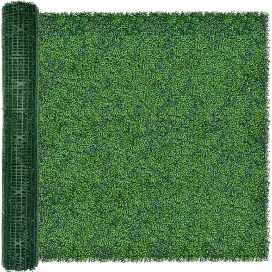 Искусственный рулонный экран-забор из плюща 80x120 дюймов (67 кв. футов) с защитой от УФ-излучения, имитация листьев боксуса, зеленый фон, декоративная изгородь из плюща
Искусственный рулонный экран-забор из плюща 80x120 дюймов (67 кв. футов) с защитой от УФ-излучения, имитация листьев боксуса, зеленый фон, декоративная изгородь из плюща