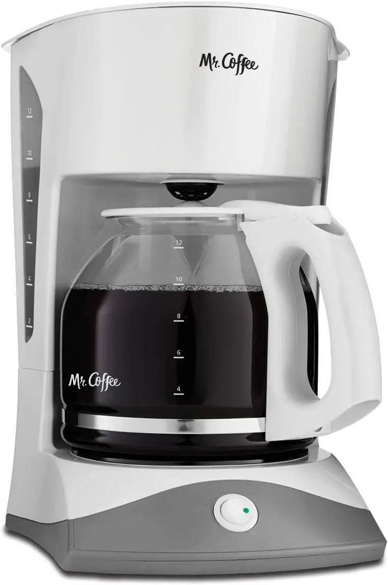 12-Cup Automatic Drip Coffee Maker with Pause & Serve, Dual Water Window, Easy Clean Filter Basket
12-Cup Automatic Drip Coffee Maker with Pause & Serve, Dual Water Window, Easy Clean Filter Basket
