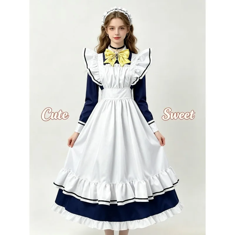 S-5XL Japanese Maid Dress Lolita Cosplay Costume Kawaii Anime Uniform Gothic Sweet Princess Party Outfit Plus Size Clothing
S-5XL Japanese Maid Dress Lolita Cosplay Costume Kawaii Anime Uniform Gothic Sweet Princess Party Outfit Plus Size Clothing