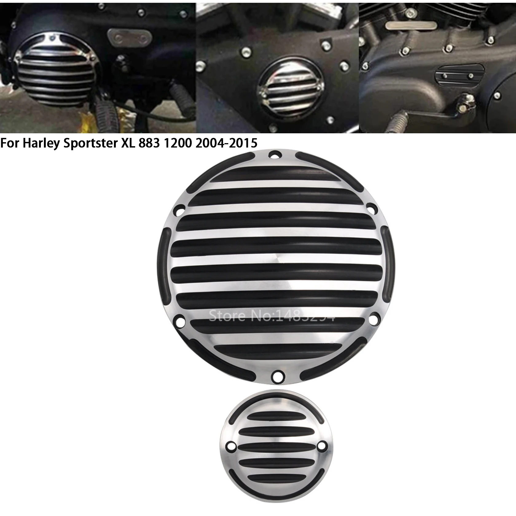 Motorcycle Accesorios Derby Timer Clutch Timing Covers 6 Holes For Harley Sportster XL883 1200 Iron 72 Custom Roadster 2004-2017
Motorcycle Accesorios Derby Timer Clutch Timing Covers 6 Holes For Harley Sportster XL883 1200 Iron 72 Custom Roadster 2004-2017