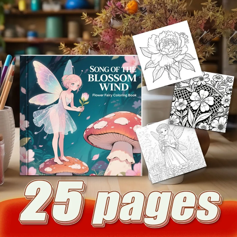 Flower Fairy Hand Drawn Coloring Book Classic Line Manuscripts For Creative Color Practice And Art Creation
Flower Fairy Hand Drawn Coloring Book Classic Line Manuscripts For Creative Color Practice And Art Creation