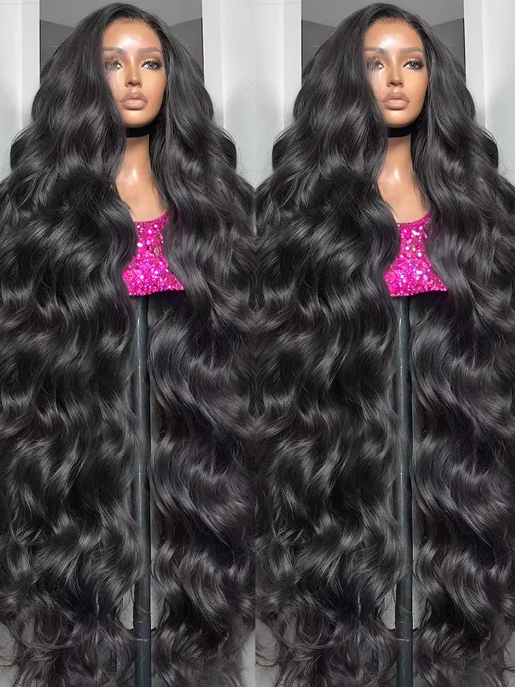 Brazilian 30 38 Inch Body Wave Lace Front Wigs Human Hair 13x4 13x6 HD Transparent Lace Frontal Wig Preplucked 250 Density
Brazilian 30 38 Inch Body Wave Lace Front Wigs Human Hair 13x4 13x6 HD Transparent Lace Frontal Wig Preplucked 250 Density