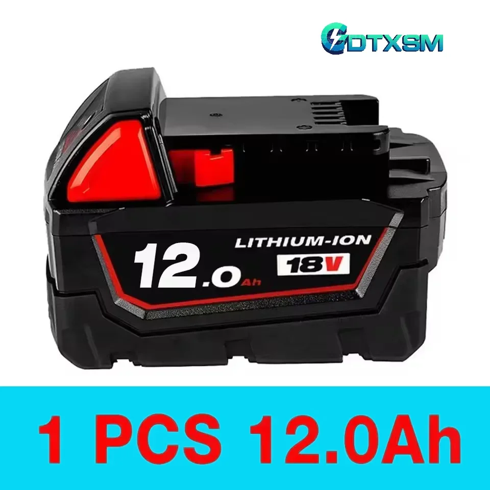 M1848-11-1815 48-11-1850 2604-22 Battery For Milwaukee M18 Battery ,18V 12.0Ah 9.0Ah Replacement Lithium Battery, for Milwaukee
M1848-11-1815 48-11-1850 2604-22 Battery For Milwaukee M18 Battery ,18V 12.0Ah 9.0Ah Replacement Lithium Battery, for Milwaukee
