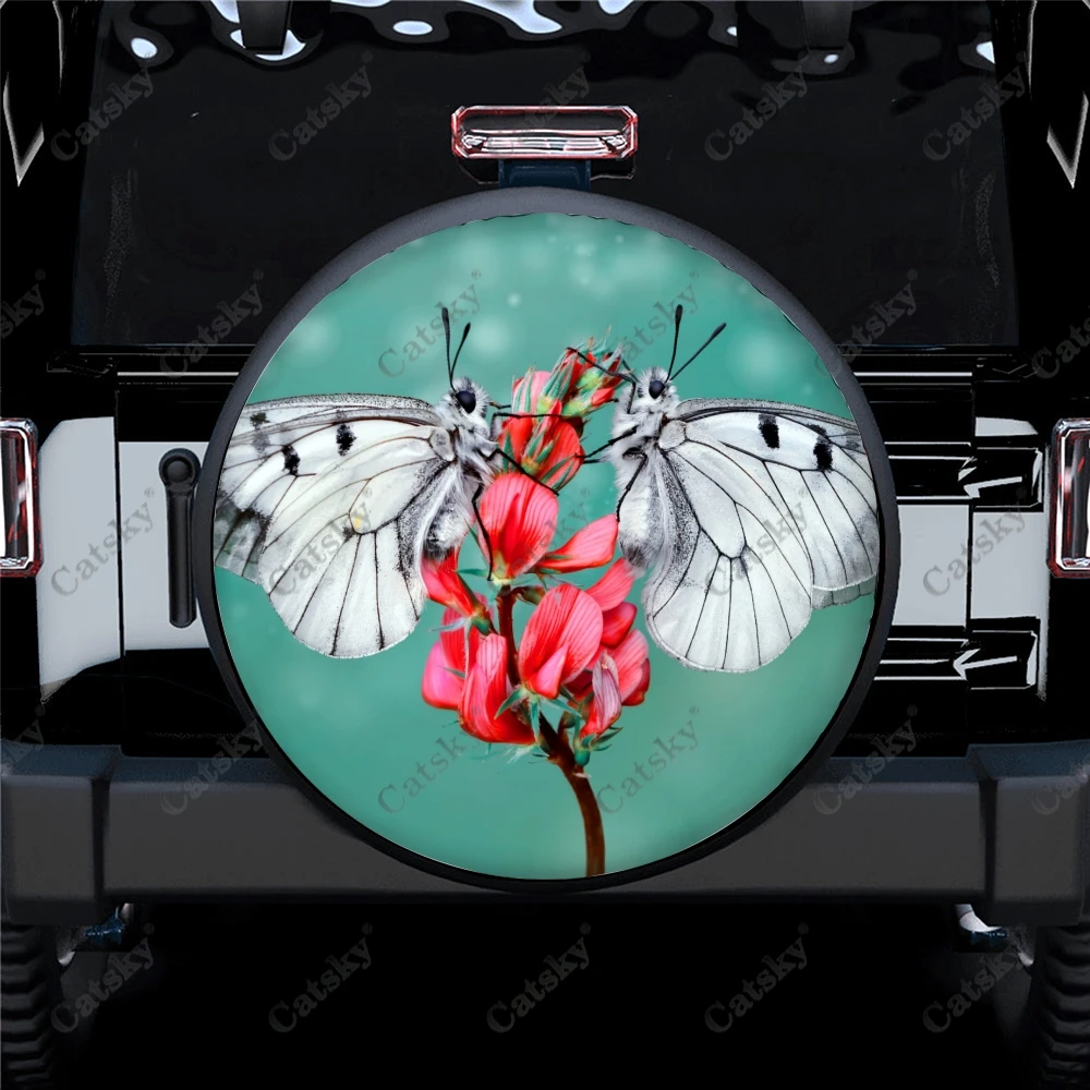 Animal - Butterfly Print Spare Tire Cover Waterproof Tire Wheel Protector for Car Truck SUV Camper Trailer Rv 14"-17"
Animal - Butterfly Print Spare Tire Cover Waterproof Tire Wheel Protector for Car Truck SUV Camper Trailer Rv 14"-17"