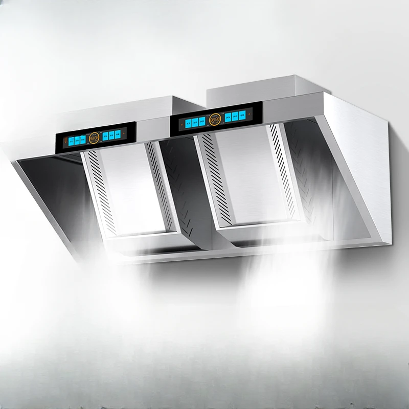 Oil fume purification machine commercial range hood kitchen equipment smoke prevention and low-altitude emission
Oil fume purification machine commercial range hood kitchen equipment smoke prevention and low-altitude emission