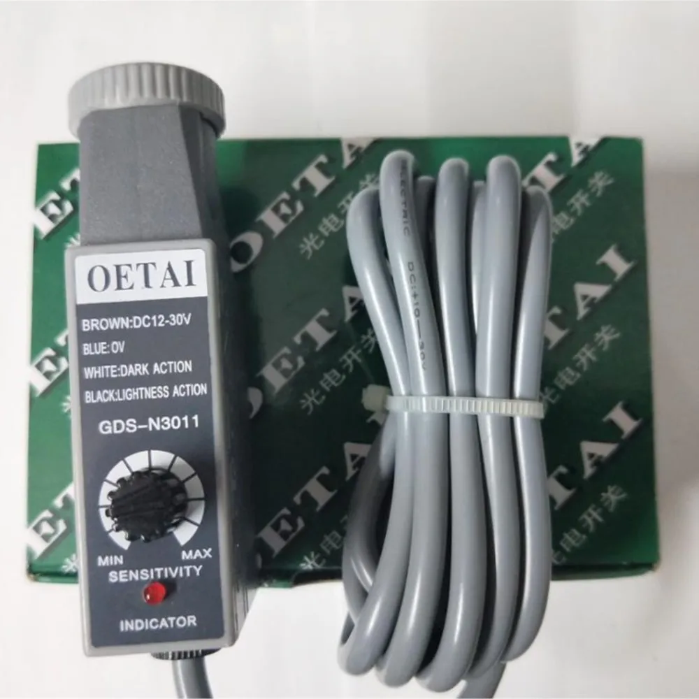 Новый GDS-N3011 GDS-N3011W Белый свет OETAI Датчик цвета Код машины для изготовления пакетов Фотоэлектрический датчик
Новый GDS-N3011 GDS-N3011W Белый свет OETAI Датчик цвета Код машины для изготовления пакетов Фотоэлектрический датчик