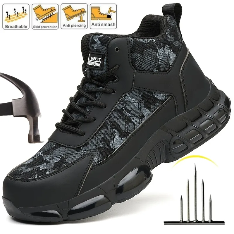 Anti-drop Protection Safety Shoes Lightweight Breathable Sneaker Steel Toe Outdoor Hiking Shoes Waterproof Hiking Men Boots
Anti-drop Protection Safety Shoes Lightweight Breathable Sneaker Steel Toe Outdoor Hiking Shoes Waterproof Hiking Men Boots