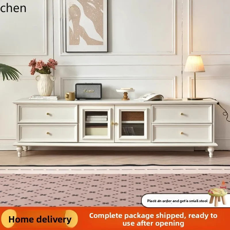 HTT TV cabinet retro living room floor cabinet floor simple TV coffee table combination
HTT TV cabinet retro living room floor cabinet floor simple TV coffee table combination