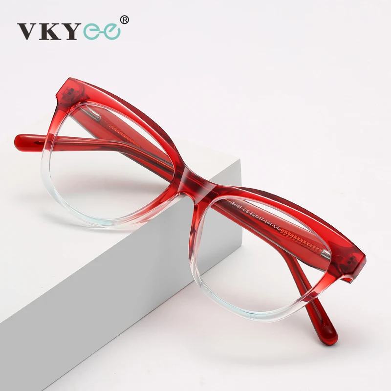 VICKY New Fashion Cat Eye Personalized Design Anti-blue Light Reading Glasses for Women Customizable Prescription LS007
VICKY New Fashion Cat Eye Personalized Design Anti-blue Light Reading Glasses for Women Customizable Prescription LS007