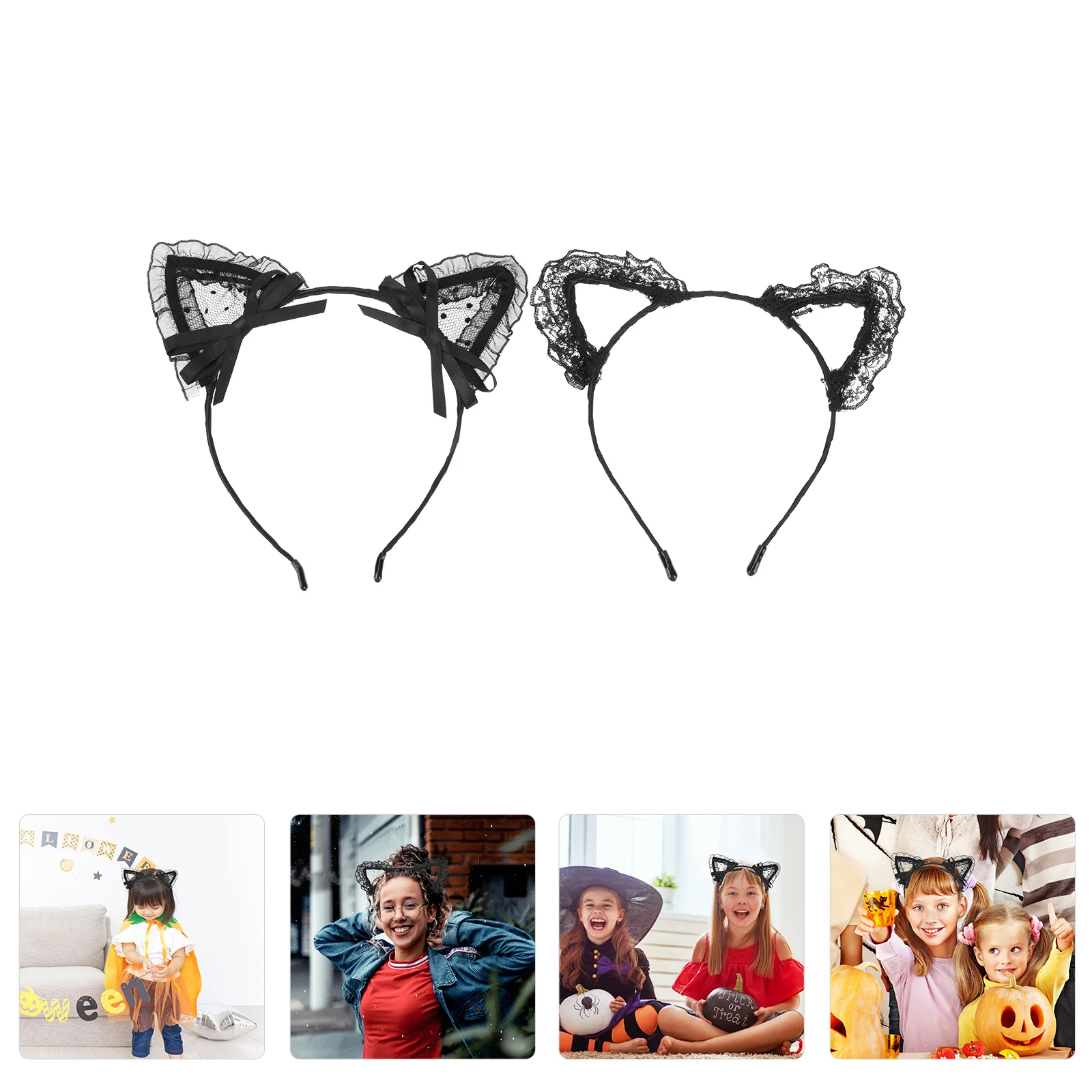 2 Pcs Headband Adorable Lace Cosplay Hairband Delicate Veil Plastic Photo Prop Accessory Women Headdress
2 Pcs Headband Adorable Lace Cosplay Hairband Delicate Veil Plastic Photo Prop Accessory Women Headdress