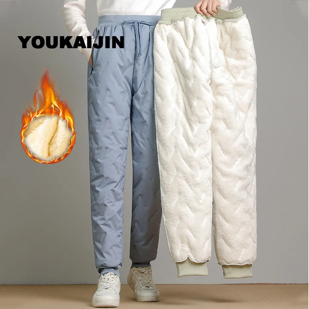 Autumn Sweatwear Men Plush Fleece Sweatpant Winter Lambswool Thermal Trousers Casual Pants Waterproof Windproof Warm
Autumn Sweatwear Men Plush Fleece Sweatpant Winter Lambswool Thermal Trousers Casual Pants Waterproof Windproof Warm