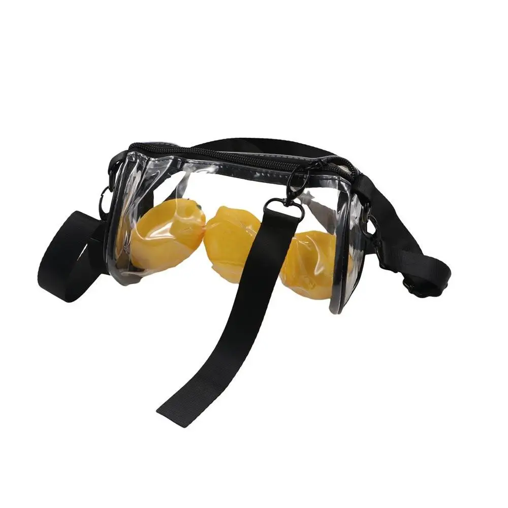 Waterproof Transparent Shoulder Bag Zipper Water-Sprinkling Festival PVC Chest Bag Message Bag Korean Style Clear Crossbody Bag
Waterproof Transparent Shoulder Bag Zipper Water-Sprinkling Festival PVC Chest Bag Message Bag Korean Style Clear Crossbody Bag