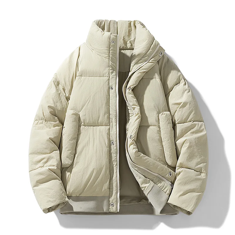 Новая зимняя мужская куртка с модным воротником, хлопковая одежда, ветрозащитная теплая и плотная хлопковая одежда, высококачественные хлебные пальто
Новая зимняя мужская куртка с модным воротником, хлопковая одежда, ветрозащитная теплая и плотная хлопковая одежда, высококачественные хлебные пальто