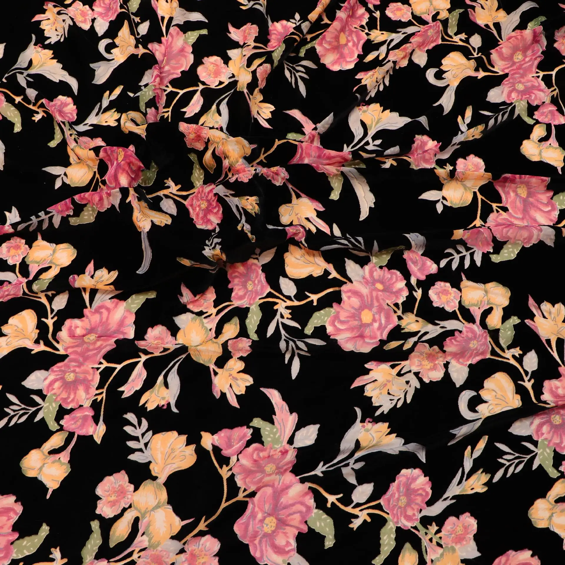 6977 Woven velvet brocade sticky velvet printed burnt out scorch printed velvet fabric nightdress dress cheongsam
6977 Woven velvet brocade sticky velvet printed burnt out scorch printed velvet fabric nightdress dress cheongsam