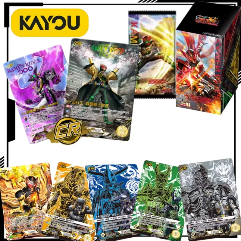 KAYOU Rider Card Cartoon Kamen Rider OOO Collectible Card Anime Merchandise Holiday Gift Trendy Toy 15th Anniversary Edition
KAYOU Rider Card Cartoon Kamen Rider OOO Collectible Card Anime Merchandise Holiday Gift Trendy Toy 15th Anniversary Edition