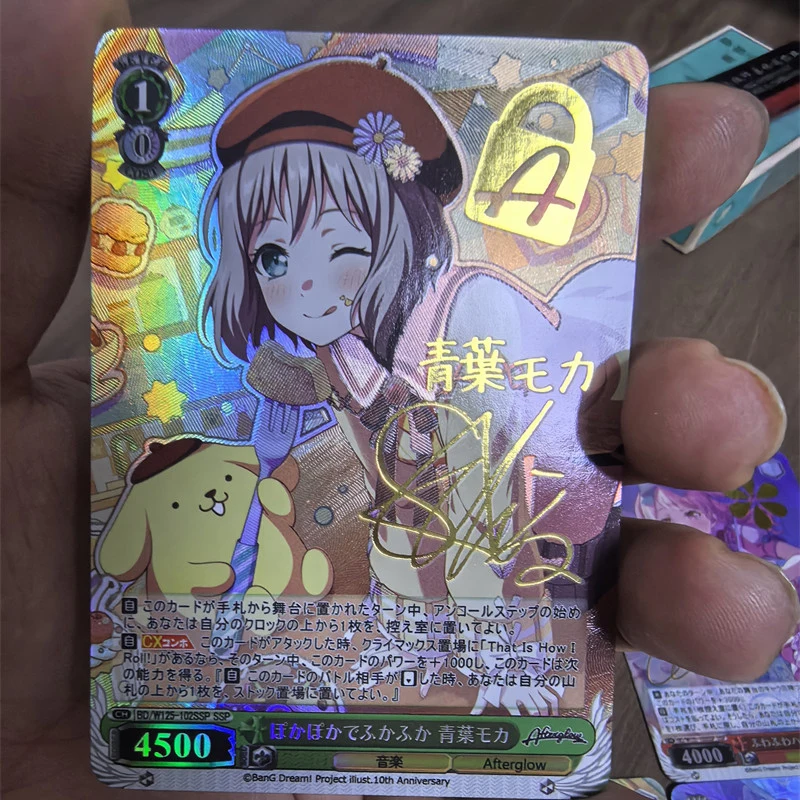 DIY Japanese Anime Goddess Story BanG Dream Trading Cards Toyama Kasumi Udagawa Tomoe Aoba Moka Maruyama Aya Collectible Cards
DIY Japanese Anime Goddess Story BanG Dream Trading Cards Toyama Kasumi Udagawa Tomoe Aoba Moka Maruyama Aya Collectible Cards