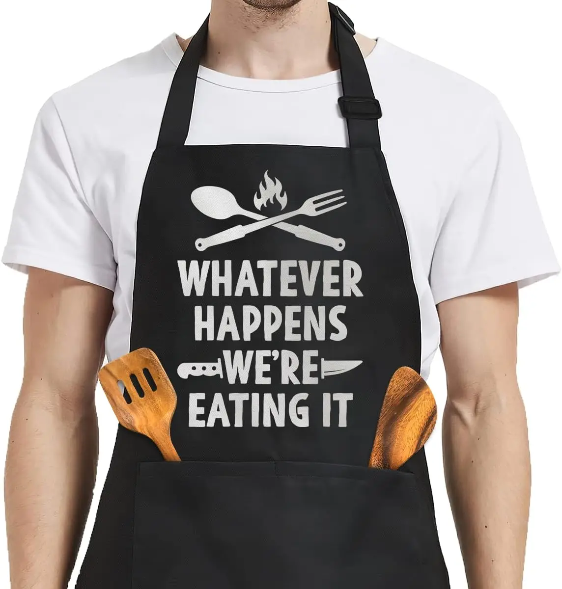 Funny Apron with Pockets for BBQ Grilling Cooking, Gift for Grandpa Husband Dad
Funny Apron with Pockets for BBQ Grilling Cooking, Gift for Grandpa Husband Dad