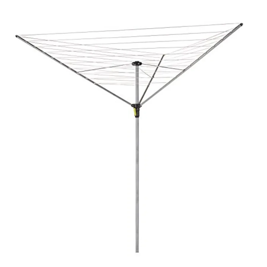 Easy Breeze 115 Ft. Round 3 Arm Rotary Clothesline Umbrella Drying Rack for Laundry Easy Operation
Easy Breeze 115 Ft. Round 3 Arm Rotary Clothesline Umbrella Drying Rack for Laundry Easy Operation