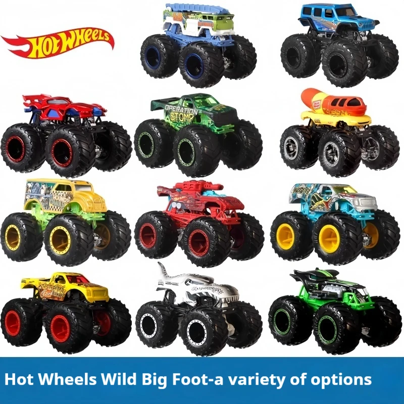 Authentic Hot Wheels Monster Truck Alloy Off-Road Toy Truck Model Simulation Racing Car American Wilderness Exploration Vehicle
Authentic Hot Wheels Monster Truck Alloy Off-Road Toy Truck Model Simulation Racing Car American Wilderness Exploration Vehicle