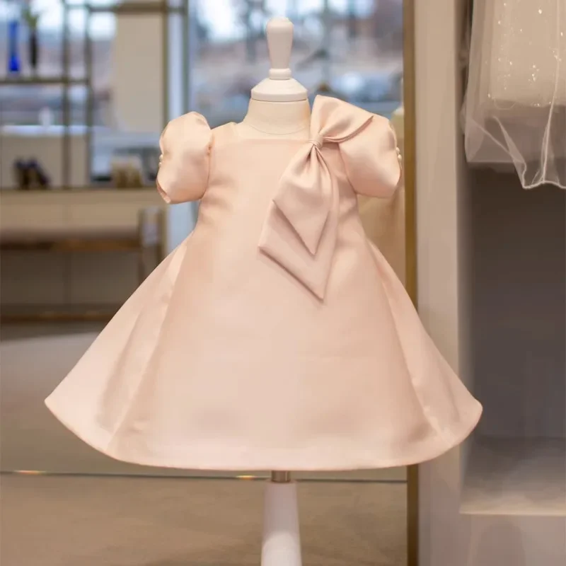 First Birthday Princess Party Dress for Baby Girls Children's Big Bow Flower Girl Dresses for Weddings Toddlers Pink Frocks
First Birthday Princess Party Dress for Baby Girls Children's Big Bow Flower Girl Dresses for Weddings Toddlers Pink Frocks