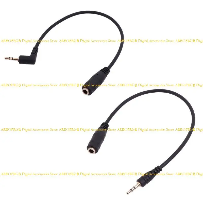 E21E Gold Plated 2.5mm Male to 1/8 inch 3.5mm Female Stereo Adapter Cable Straight Connector
E21E Gold Plated 2.5mm Male to 1/8 inch 3.5mm Female Stereo Adapter Cable Straight Connector