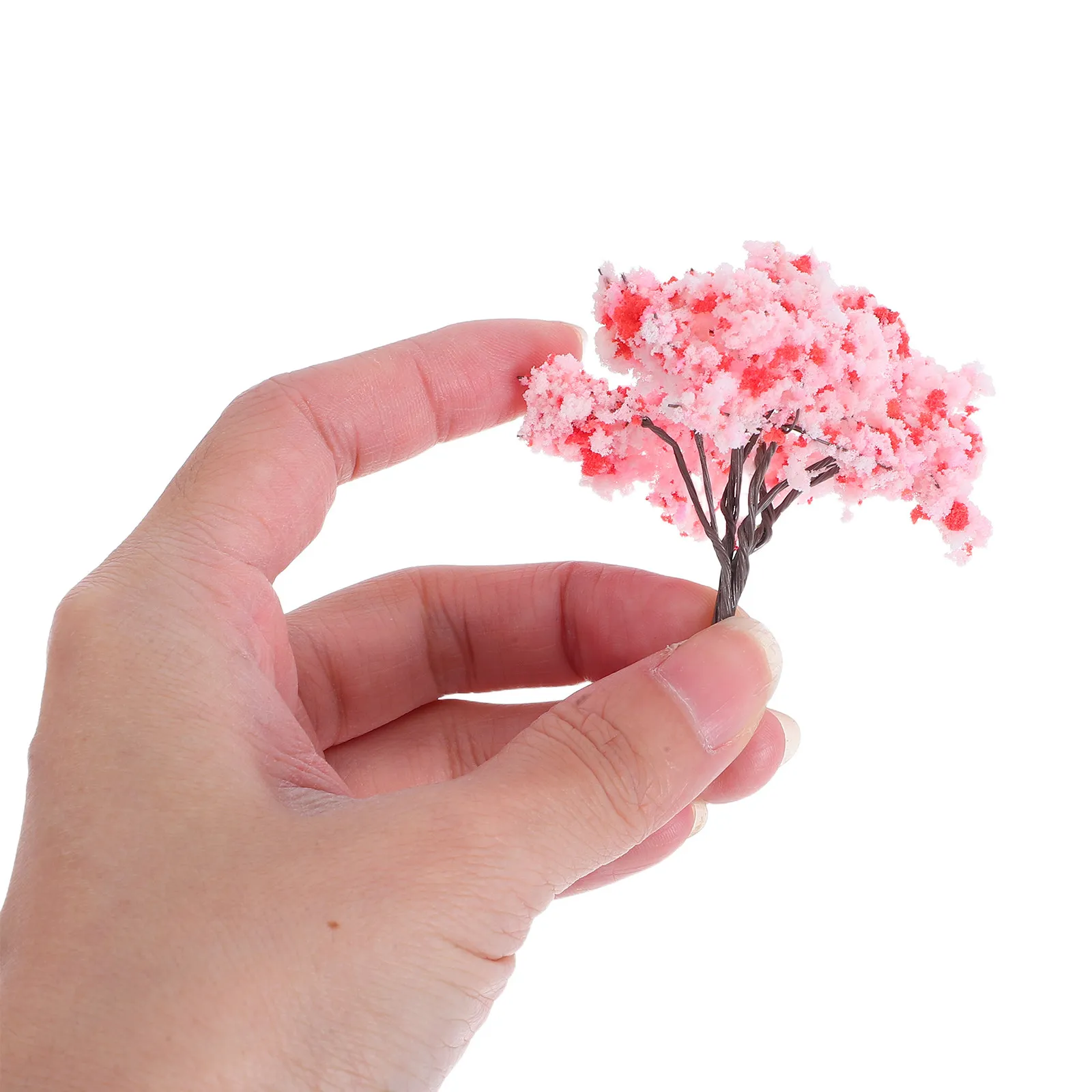 10Pcs Cherry Blossom Trees Pack Pink Flowers Trunk Realistic Miniature Landscape Scenery Layout Park Street Diorama 6.5cm
10Pcs Cherry Blossom Trees Pack Pink Flowers Trunk Realistic Miniature Landscape Scenery Layout Park Street Diorama 6.5cm