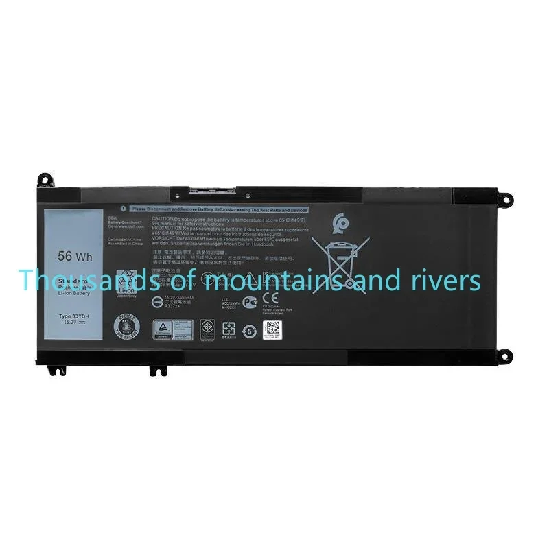 33YDH PVHT1 99NF2 15.2V 56Wh Laptop Battery For Dell Inspiron 15 7577 17 7773 7778 7779 7786 3579 5587 7588 3590 3779
33YDH PVHT1 99NF2 15.2V 56Wh Laptop Battery For Dell Inspiron 15 7577 17 7773 7778 7779 7786 3579 5587 7588 3590 3779