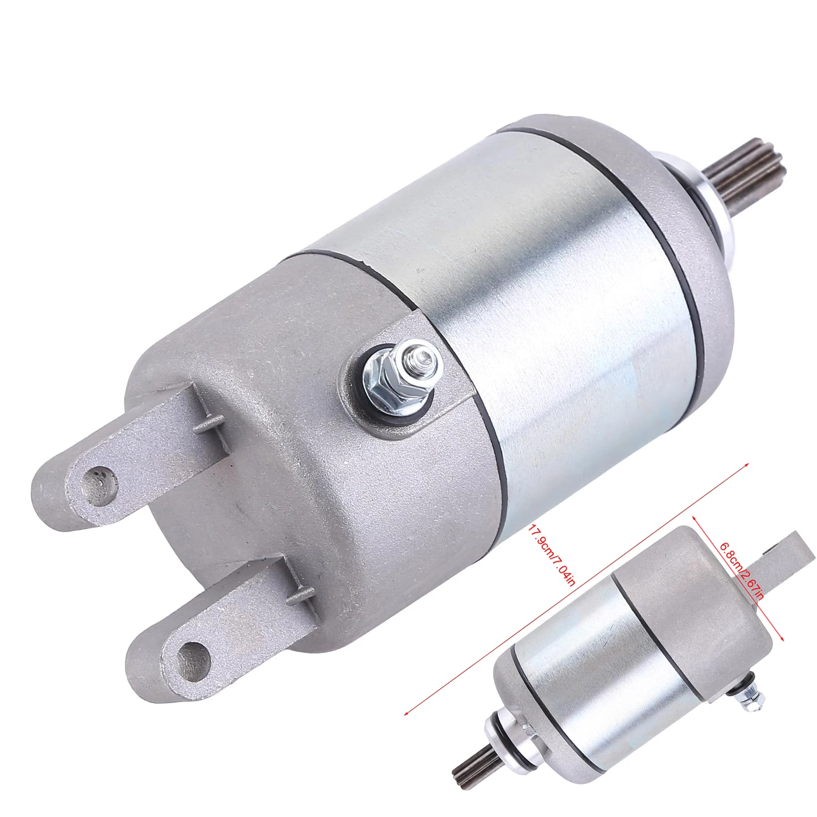 Starter Motor Fit For Yamaha VP250 VP300 CP250 YP400 YP400R 1995-2013 for Aprilia Leonardo 250 300 1999-2006
Starter Motor Fit For Yamaha VP250 VP300 CP250 YP400 YP400R 1995-2013 for Aprilia Leonardo 250 300 1999-2006