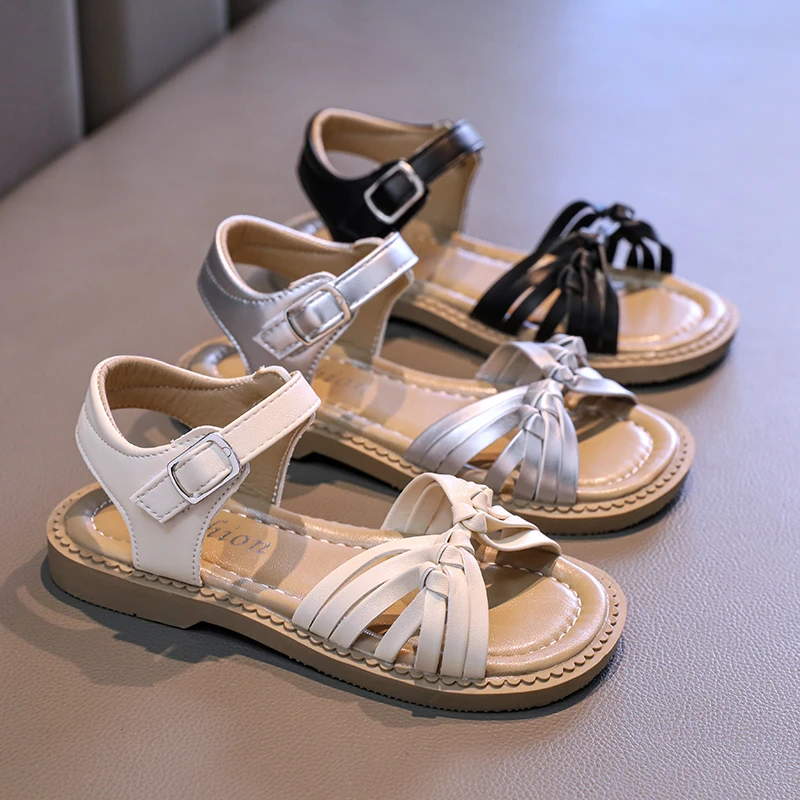 New Children's Summer Flat Sandals Woven Style Girls Fashion Beach Shoes Simple Solid Color Kids Causal Open-toe School Sandals
New Children's Summer Flat Sandals Woven Style Girls Fashion Beach Shoes Simple Solid Color Kids Causal Open-toe School Sandals