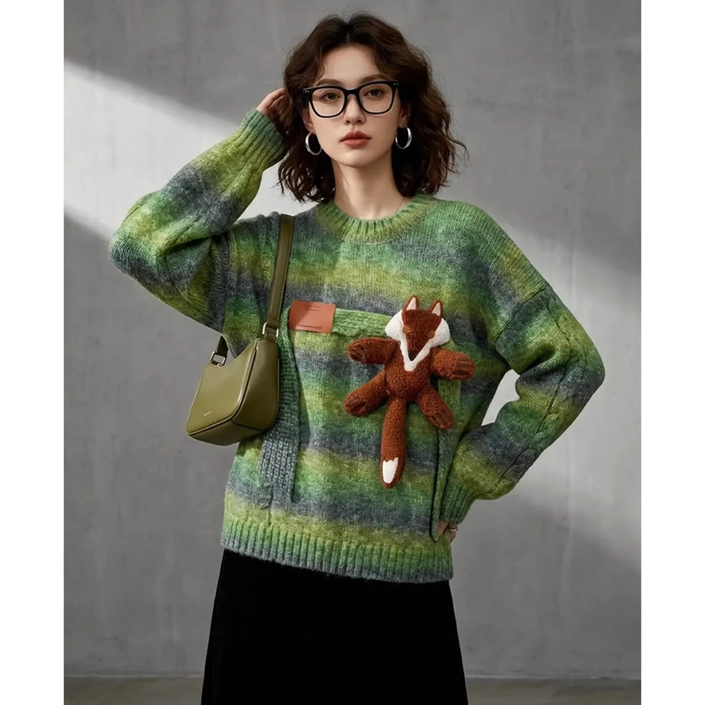 Large Size Knitted Sweater Decoration adient een round Ne Men's Faion Spring Autumn Comfortable Soft Warm Sweater
Large Size Knitted Sweater Decoration adient een round Ne Men's Faion Spring Autumn Comfortable Soft Warm Sweater