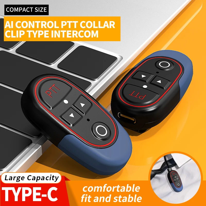 AI Voice Controlled Earhook Walkie Talkie 10hour Ear Hanging Walkie Talkie Headset T-M10P Professional Radio
AI Voice Controlled Earhook Walkie Talkie 10hour Ear Hanging Walkie Talkie Headset T-M10P Professional Radio