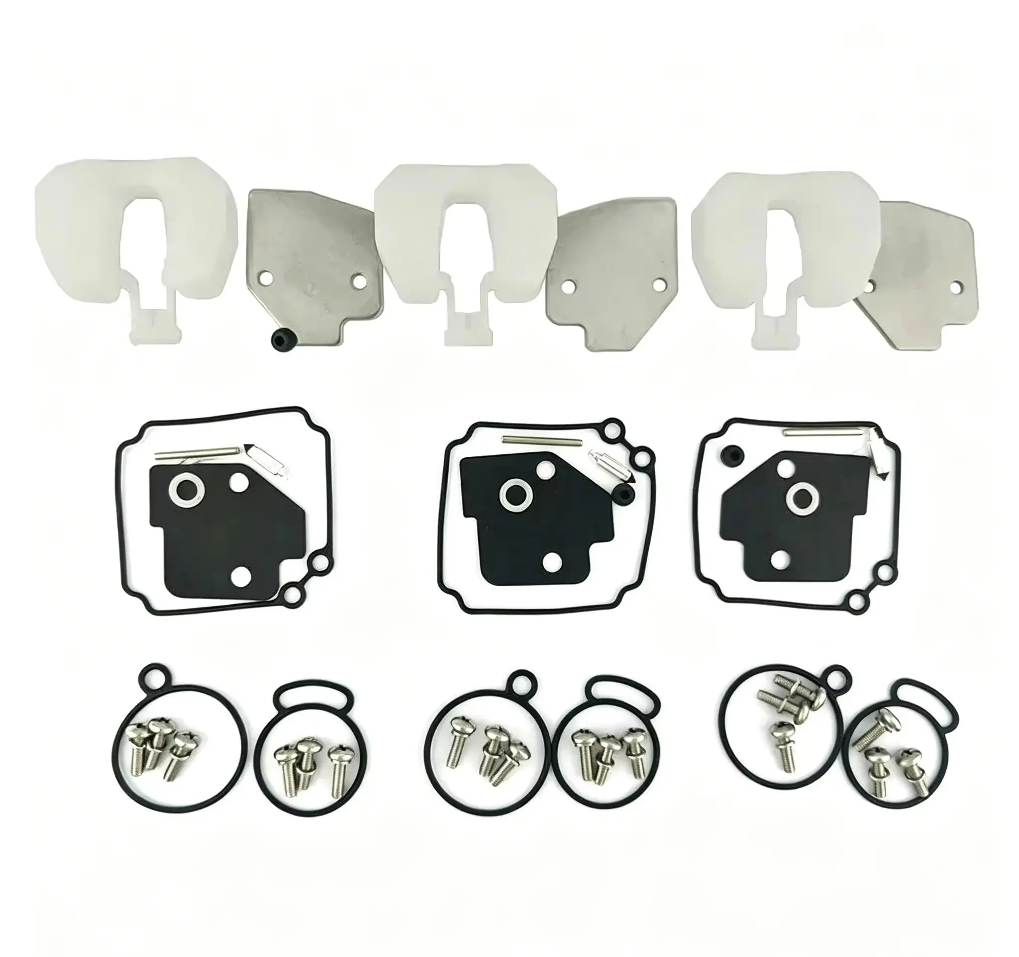 Carburetor Repair Rebuild Kit 3pcs/set 853780A2 For Mercury 40 50HP 2T Outboard Engine
Carburetor Repair Rebuild Kit 3pcs/set 853780A2 For Mercury 40 50HP 2T Outboard Engine
