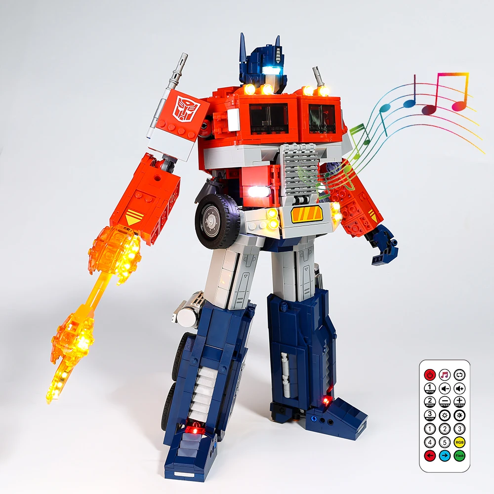 Led Light Kit For 10302 Creative Optimus Prime Building Blocks DIY Set Children's Gift Not Include Model
Led Light Kit For 10302 Creative Optimus Prime Building Blocks DIY Set Children's Gift Not Include Model