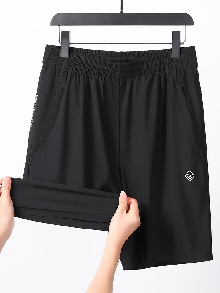 Летние мужские брюки из ледяного шелка, быстросохнущие, свободного кроя, прямые, спортивные, повседневные, пятичетвертные, больших размеров
Летние мужские брюки из ледяного шелка, быстросохнущие, свободного кроя, прямые, спортивные, повседневные, пятичетвертные, больших размеров