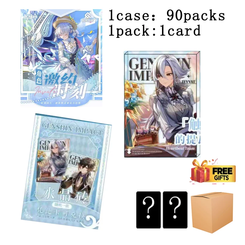 Genshin Impact A6 Acrylic Standees 120 Designs High Transparency Collectible Art Set
Genshin Impact A6 Acrylic Standees 120 Designs High Transparency Collectible Art Set