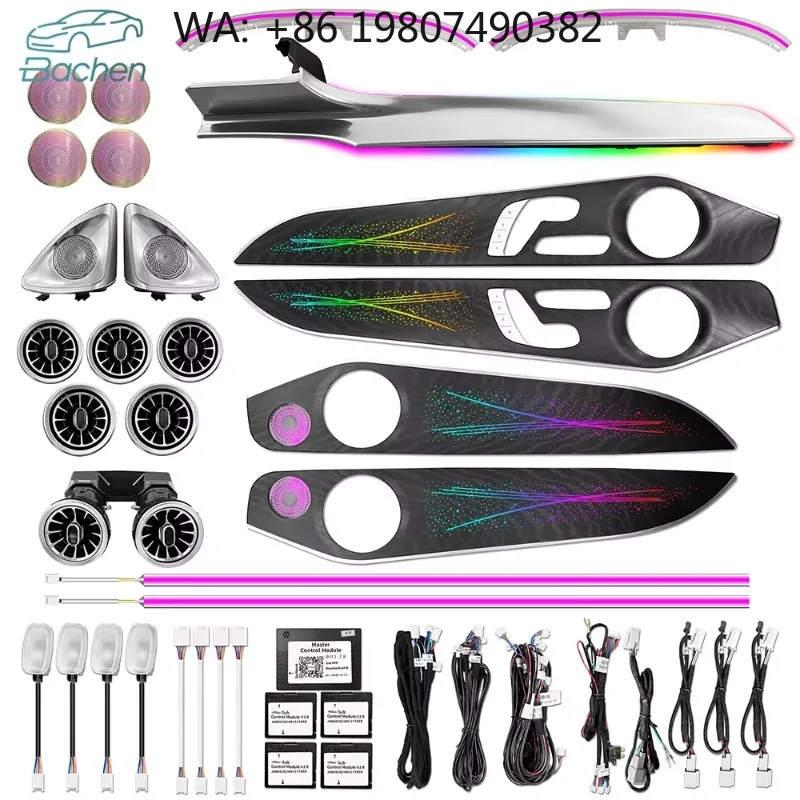 Dynamic Trim Panel LED Ambient Light Upgrade Accessories Fit W205 X253 C253 GLC 2015-2021 Car Interior Decor
Dynamic Trim Panel LED Ambient Light Upgrade Accessories Fit W205 X253 C253 GLC 2015-2021 Car Interior Decor